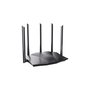 Tenda TX12 Pro Router Inalámbrico de Doble Banda (2.4 GHz / 5 GHz) Ethernet Rápido Negro