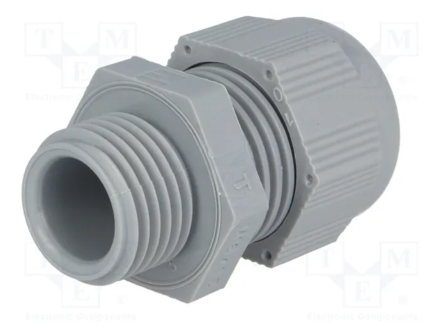HELU Sello aislante M16 1,5 IP68 Gris oscuro