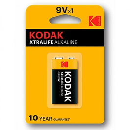 Kodak Pilas Extralife Alcalinas De 9 V - 6 Lr61- Pack 1 Ud