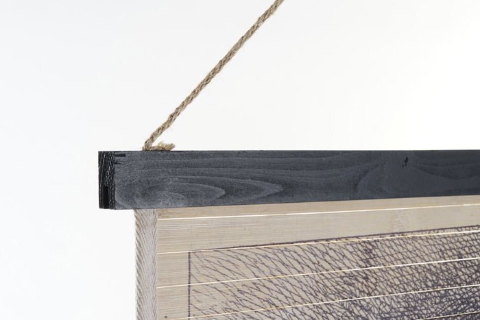 DKD Home Decor Lienzo Madera 60x2x90 Jarrones Surtido 2