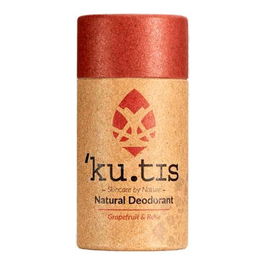 Kutis Skincare Desodorante en Barra Pomelo y Rosa - Alternativa Natural, Sin Aluminio, Vegano