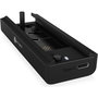 ICY BOX IB-180MC-C31 Caja externa para SSD M.2 NVMe y SATA, USB 3.2 Gen 2 Tipo-C, Negro