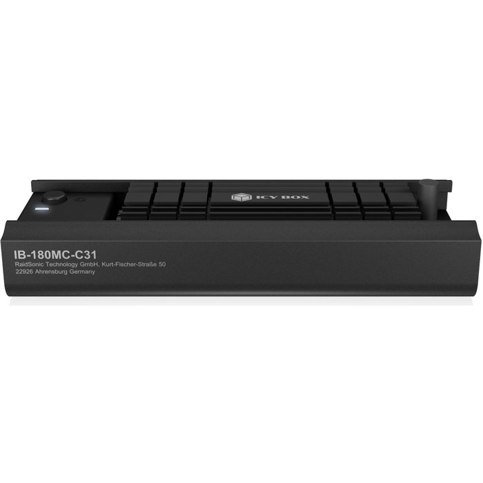 ICY BOX IB-180MC-C31 Caja externa para SSD M.2 NVMe y SATA, USB 3.2 Gen 2 Tipo-C, Negro ICY BOX IB-180MC-C31 Caja externa para SSD M.2 NVMe y SATA, USB 3.2 Gen 2 Tipo-C, Negro