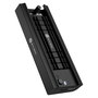 ICY BOX Caja Externa Docking USB 3.2 Gen 2 Tipo-C para SSD M.2 NVMe/SATA hasta 2TB, Herramientas, Aluminio Negro IB-180MC-C31