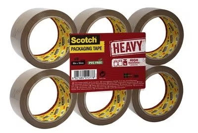 Scotch HV.5066.F6.B Pack 6 Cintas de Embalaje Marrón 50mm x 66m Scotch HV.5066.F6.B Pack 6 Cintas de Embalaje Marrón 50mm x 66m