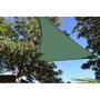 Faura Toldo Vela Triangular Verde 5x5x5m Polietileno Anti-UV