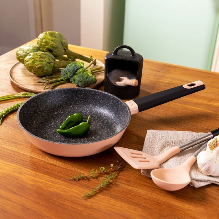 Set de Sartenes Cecotec Polka Experience Aluminio fundido Set de Sartenes Cecotec Polka Experience Aluminio fundido