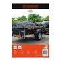 Black+Decker Lona negra para remolque 2x3m