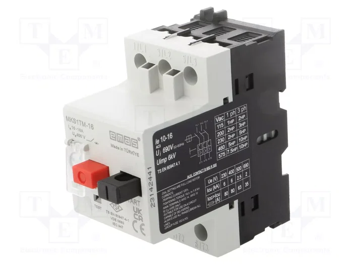 EMAS MKS 2 Interruptor motorizado 10-16A EMAS MKS 2 Interruptor motorizado 10-16A