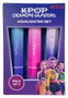 Blue Sky Studios KPop Demon Hunters Pack de 3 Rotuladores Fluorescentes Huntr/x
