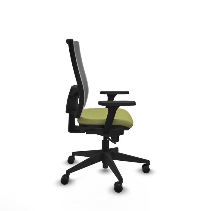 PIQUERAS Y CRESPO Silla de oficina Horna con mecanismo Sincro, Verde oliva y Gris PIQUERAS Y CRESPO Silla de oficina Horna con mecanismo Sincro, Verde oliva y Gris