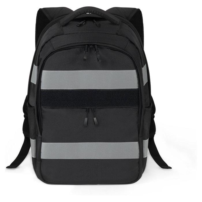 DICOTA Mochila Hi-Vis V2 Reflective 25 Black
