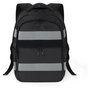 DICOTA Mochila Hi-Vis V2 Reflective 25 Black