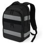 DICOTA Mochila Hi-Vis V2 Reflective 25 Black