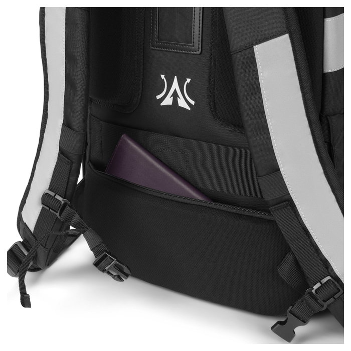 DICOTA Mochila Hi-Vis V2 Reflective 25 Black