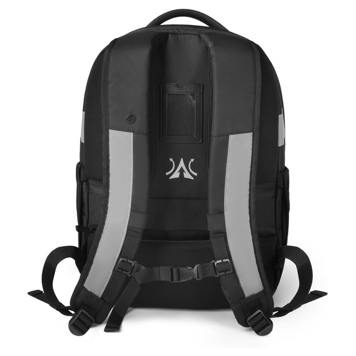 DICOTA Mochila Hi-Vis V2 Reflective 25 Black