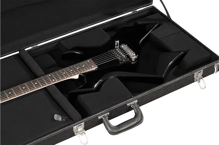 Gator Estuche Guitarra Eléctrica Flying V/Explorer GW Deluxe Negro
