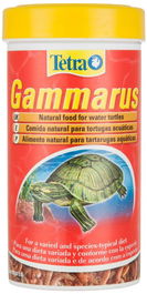 Tetra Gammarus Alimento Natural para Tortugas con Camarones Enteros, 100ml
