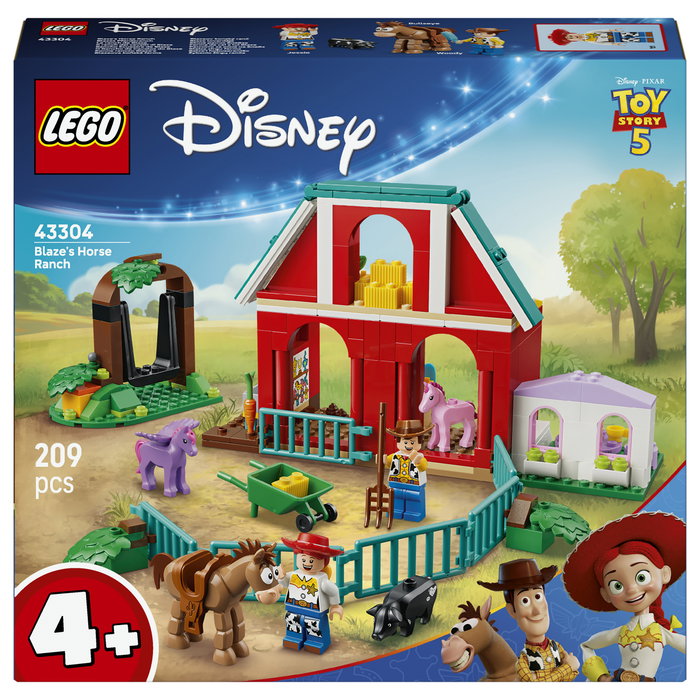 LEGO Disney Pixar Toy Story 5 Rancho Ecuestre de Blaze 43304 LEGO Disney Pixar Toy Story 5 Rancho Ecuestre de Blaze 43304