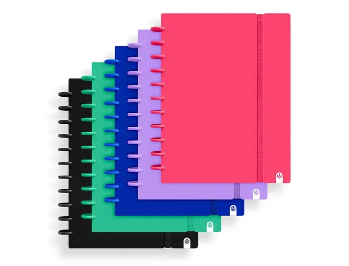Carchivo Cuaderno Ingeniox Foam A4 80 Hojas Rayado Horizontal Colores Intense Surtidos