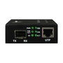 ALLNET ALL-MC109-SFP+ Convertidor de Medios 10GBASE-T a SFP+ 10GBASE-SX/LX, Single-/Multimode, RJ-45 y Fibra Óptica