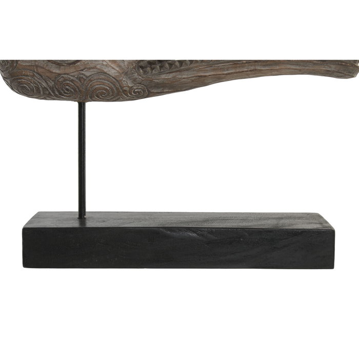 DKD Home Decor Figura Suar y Hierro Máscara Tribal