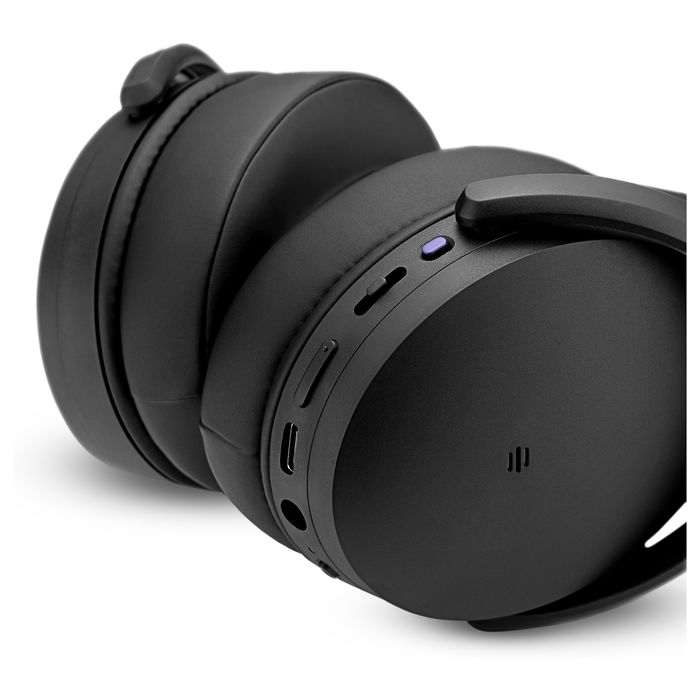 EPOS Adapt 360 Wireless - Auriculares Inalámbricos Diadema para Oficina, Bluetooth 5.0, Cancelación Activa de Ruido, 46h Batería, Negro