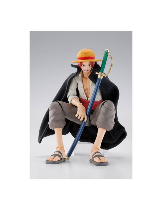 Tamashii Nations - Figuras Articuladas S.H. Figuarts Shanks & Monkey D. Luffy Childhood Version - One Piece Premium Bandai