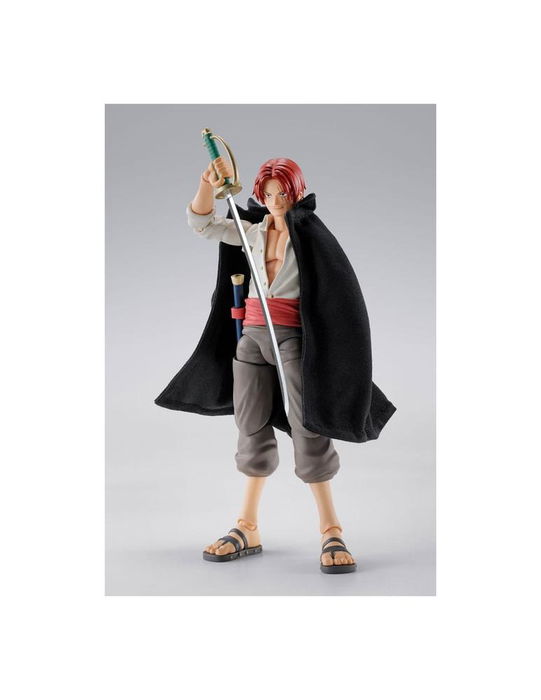 Tamashii Nations - Figuras Articuladas S.H. Figuarts Shanks & Monkey D. Luffy Childhood Version - One Piece Premium Bandai