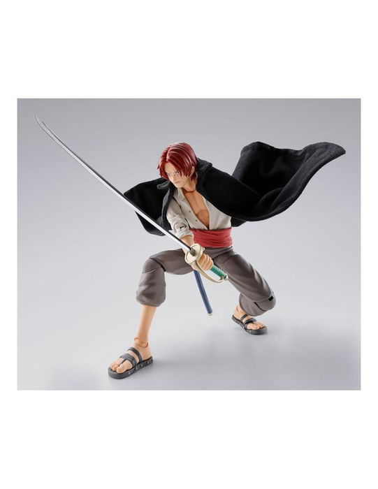 Tamashii Nations - Figuras Articuladas S.H. Figuarts Shanks & Monkey D. Luffy Childhood Version - One Piece Premium Bandai