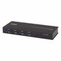 Aten US3344I Switch de periféricos formato industrial USB 3.2 Gen 1 de 4 x 4 puertos