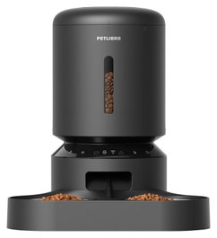 Petlibro Granary Dispensador de Comida con Doble Cuenco, WiFi, 5L, Negro