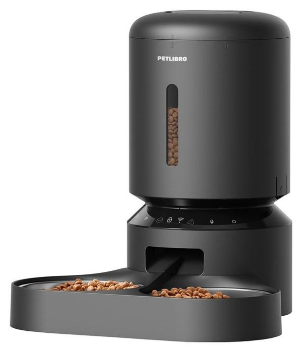 Petlibro Granary Dispensador de Comida con Doble Cuenco, WiFi, 5L, Negro Petlibro Granary Dispensador de Comida con Doble Cuenco, WiFi, 5L, Negro