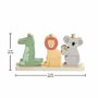 Fisher-Price Animales de madera para apilar y clasificar, 10 piezas HXV04