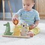 Fisher-Price Animales de madera para apilar y clasificar, 10 piezas HXV04