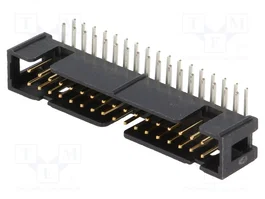 3M Conector IDC 34 pines serie 2500 angulado 90° THT