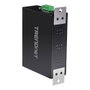 TRENDnet TI-G162 Switch Industrial 16 Puertos Gigabit Ethernet, 14x RJ-45 + 2x SFP, Montaje en Carril DIN y Pared, 32 Gbit/s, IP30