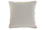 DKD Home Decor Cojín de Algodón Bordado Crudo 45x45 cm