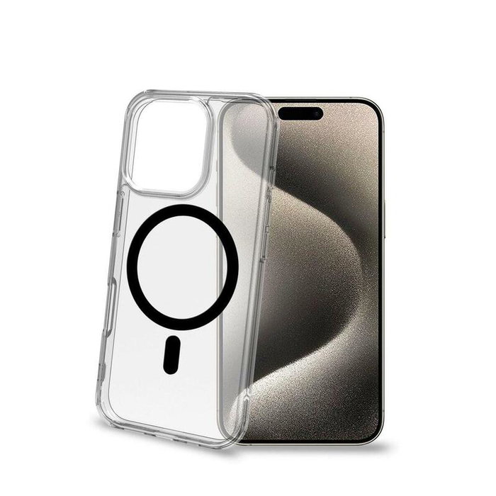 Celly Funda Transparente para iPhone 16 Pro Celly Funda Transparente para iPhone 16 Pro