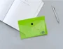 Liderpapel Carpeta Dossier con Broche DIN A7 Verde Traslúcido