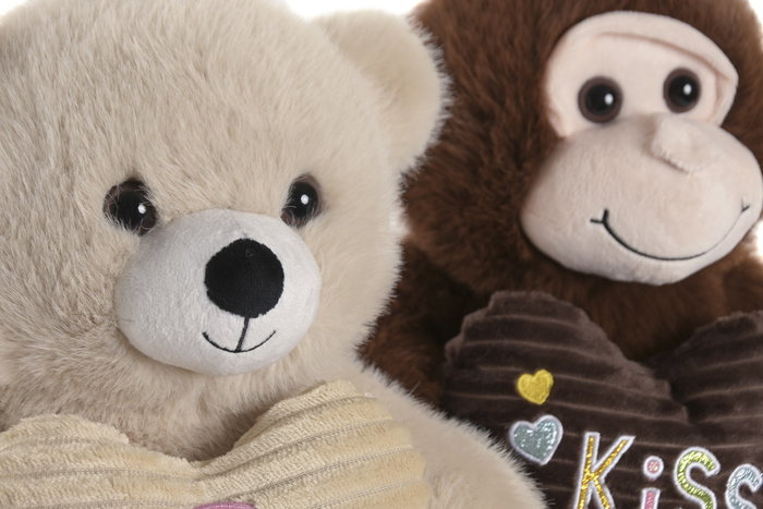 DKD Home Decor Peluche de Poliéster Surtido 30x30x30 cm DKD Home Decor Peluche de Poliéster Surtido 30x30x30 cm