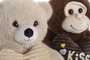 DKD Home Decor Peluche de Poliéster Surtido 30x30x30 cm