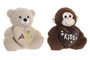 DKD Home Decor Peluche de Poliéster Surtido 30x30x30 cm