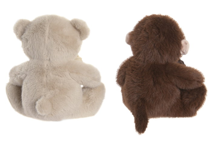 DKD Home Decor Peluche de Poliéster Surtido 30x30x30 cm DKD Home Decor Peluche de Poliéster Surtido 30x30x30 cm