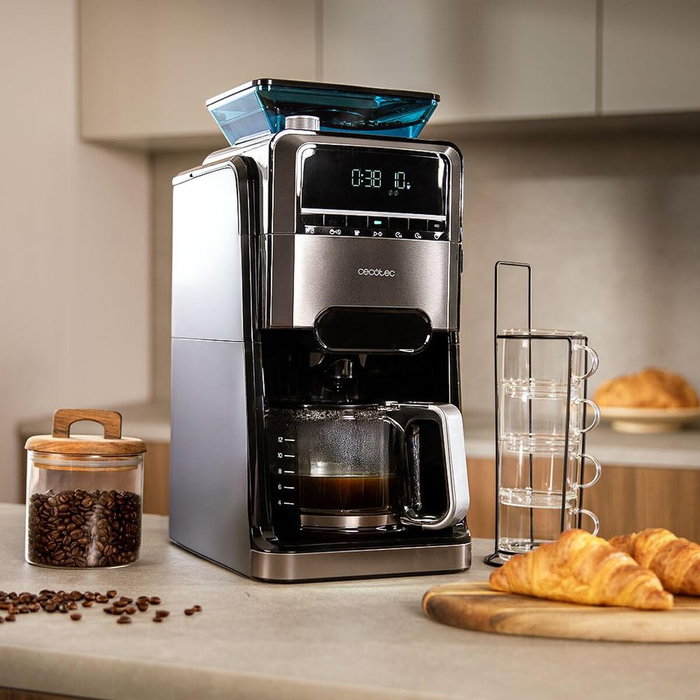 Cecotec Coffee 66 Grind & Brew Cafetera de goteo digital con molinillo Cecotec Coffee 66 Grind & Brew Cafetera de goteo digital con molinillo