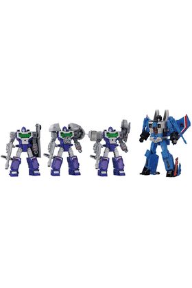 Takara Tomy Transformers Dramatic Capture Series Pack de 4 Figuras Decepticons Part 1