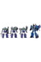 Takara Tomy Transformers Dramatic Capture Series Pack de 4 Figuras Decepticons Part 1