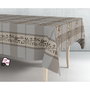 Exma Rollo de hule mantel beige-marrón 1,40 x 25 m