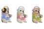 DKD Home Decor Figura de Resina Perro Gamer Surtido de 3 Unidades