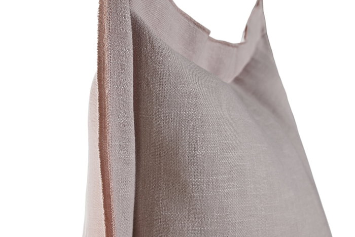 DKD Home Decor Linen collection 1c24 Cojín Malva con Flecos 60 x 60 cm (2 Unidades) DKD Home Decor Linen collection 1c24 Cojín Malva con Flecos 60 x 60 cm (2 Unidades)